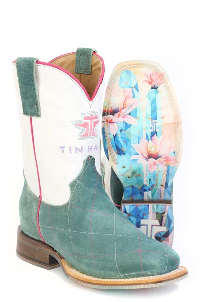 TH Big Kids Diamond Cactus Rose Boot 14-119-0101-5054