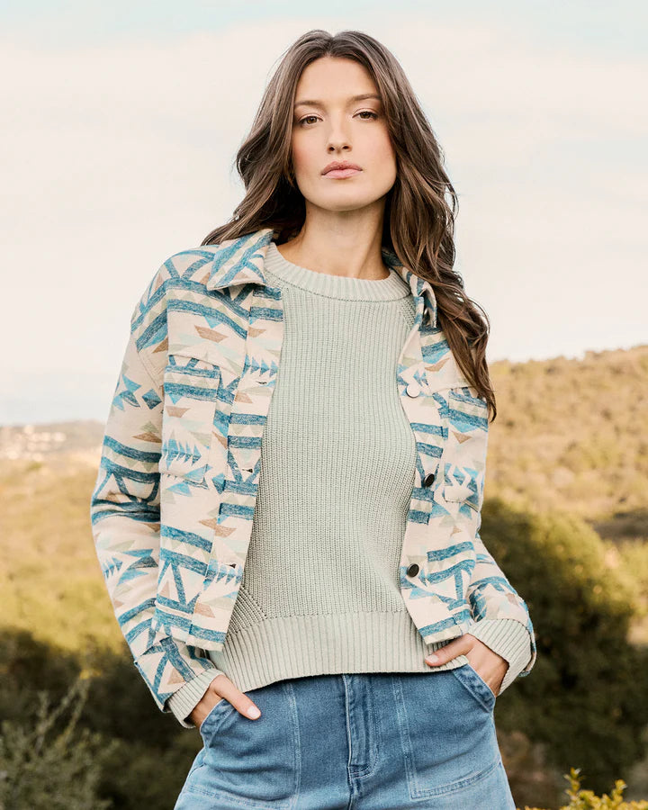 Castilla Cropped Southwest Utility Jacket SP240W6061W