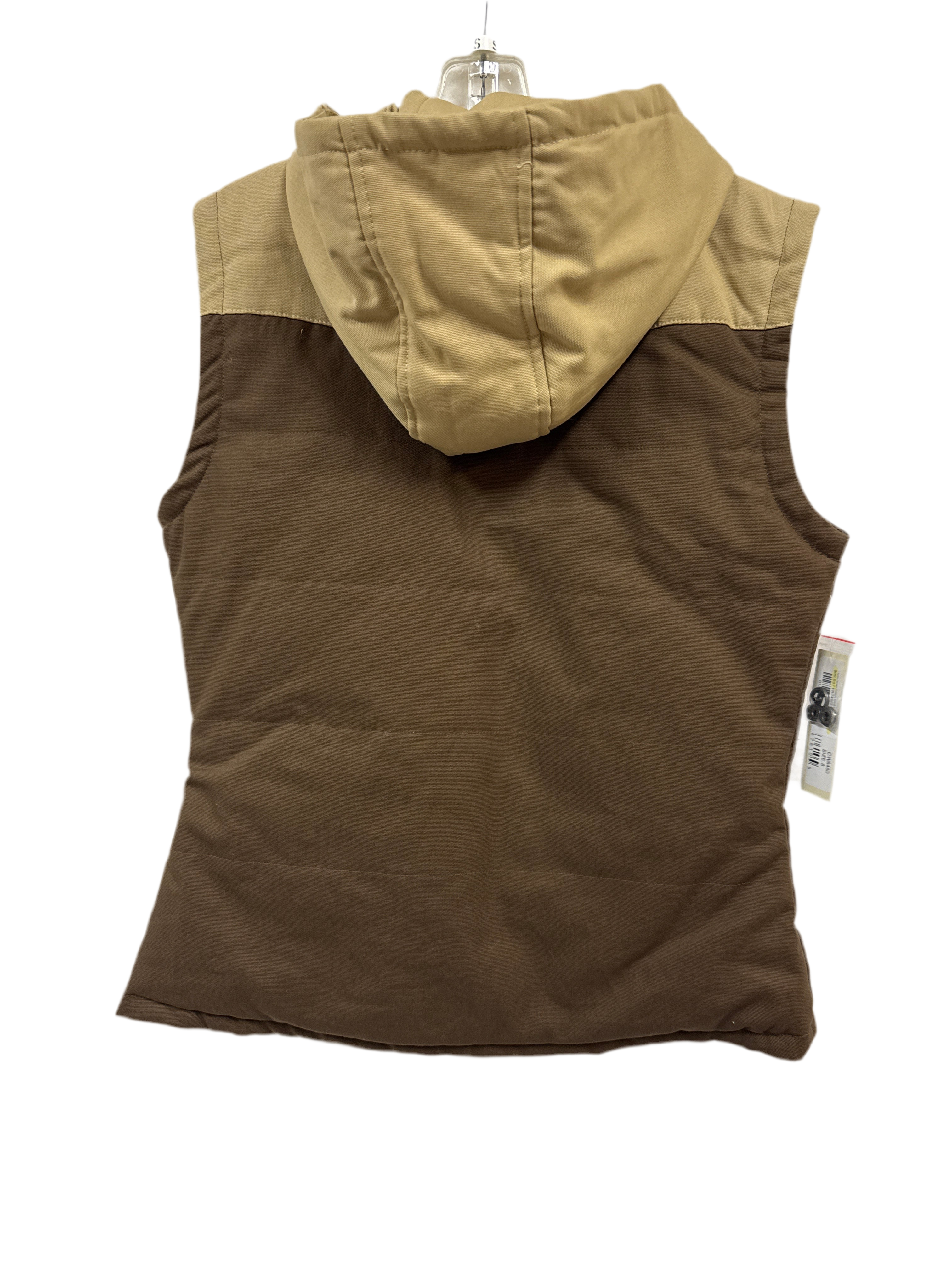 Ladies Brown Cripple Creek Concealed Carry Ranch Vest