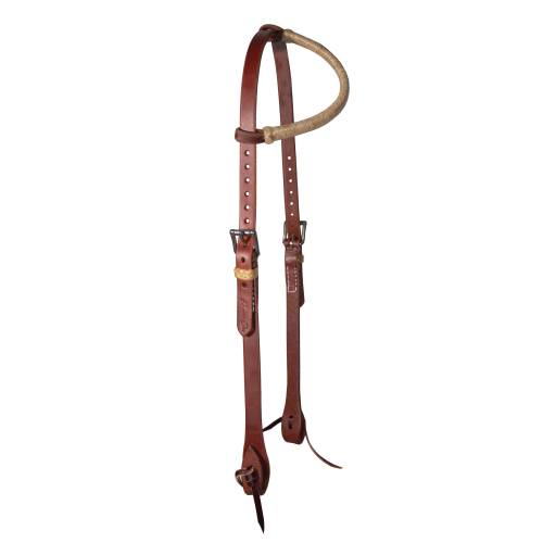 248 Ranch Rawhide Trimmed 5/8" Single Ear Headstall