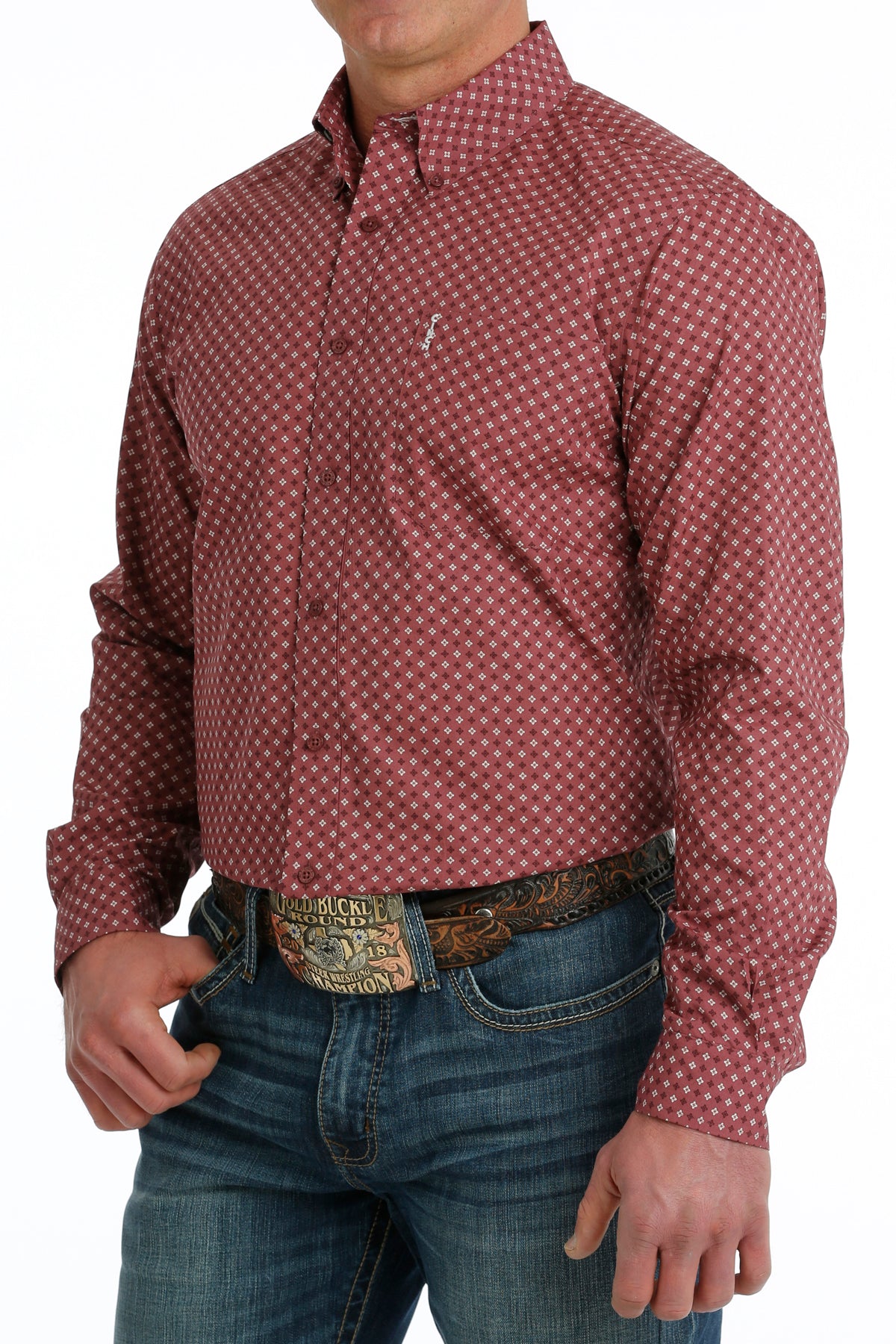 Cinch Men's Long Sleeve shirt