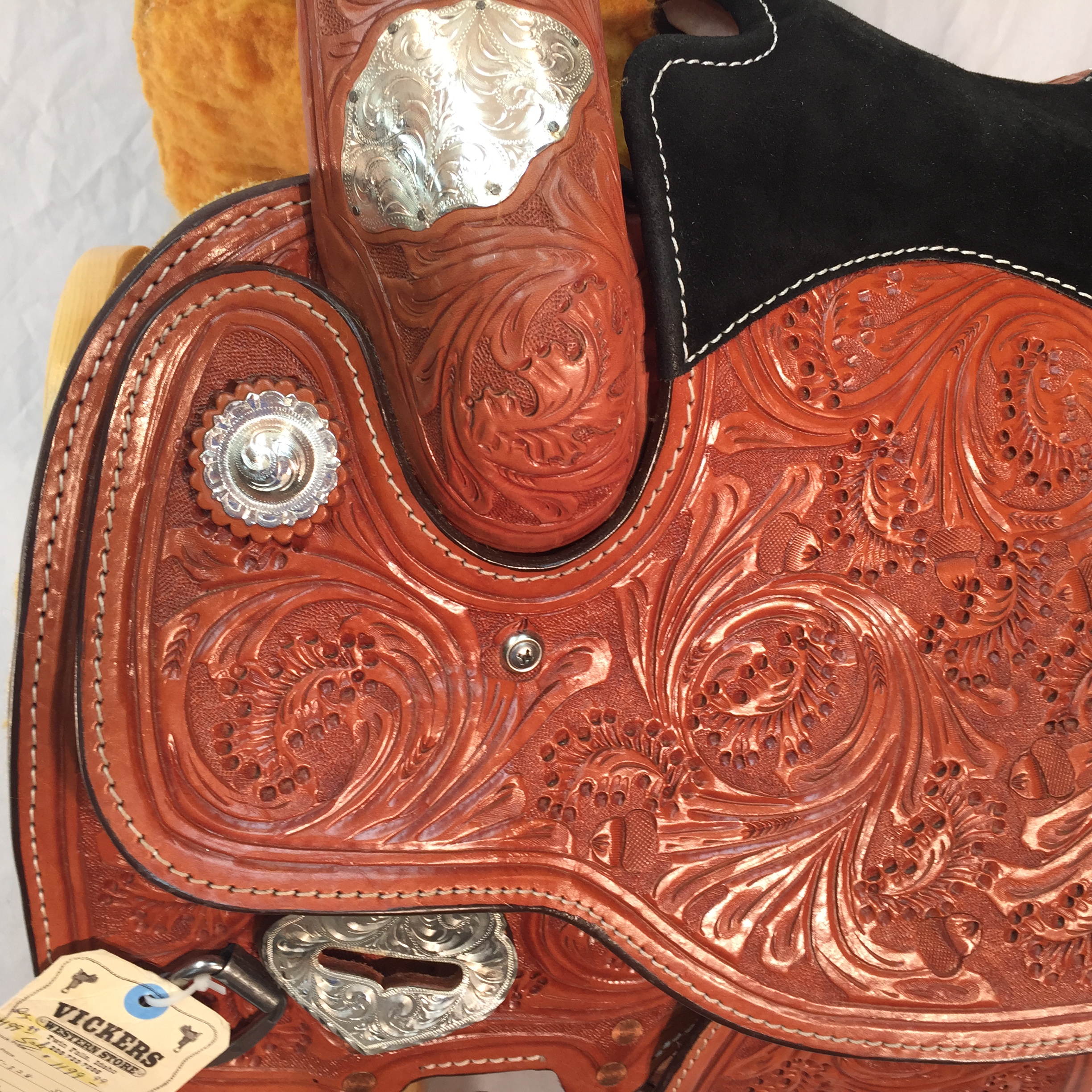 Vickers Classic Show Saddle 53